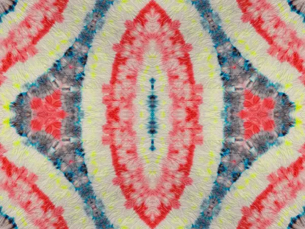 Tie Dye Boho Seamless Effect Liquid Geometric Light Texture 파스텔 — 스톡 사진