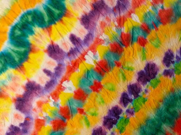 Tie Dye Line Gradient Aquarelle Motif Aquarelle Teint Rayures Grises — Photo