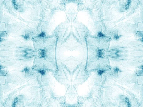 Синя Текстура Чорнила Краватка Фарба Блакитна Абстрактна Блокада Тонке Геометричне — стокове фото