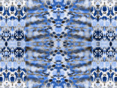 Boyalı El Soyut Efekti. Mürekkep Rengi Yaması. Soyut Mürekkep Yaması. Mavi Sanat Modeli. İnce Geometrik Su Konsepti. Sanat Patchwork Kravat Kravatı Die Drip. Kravat boyasını tekrar yıka. Gri Kusursuz İşaret.