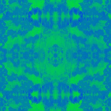 Blue Tie Dye Banner. Indigo Sky Dyed Dirty Art. Navy Aquarelle Paintbrush. Sea Modern Art Style. Wash Ink Motif. Sexy Brushed Silk. Aqua Grungy Art Style. Eco Green Distressed Motif. 