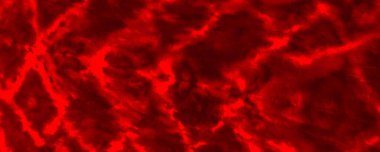 Red Neon Tie Dye Design. Red Dark Allover Splash. Empty Aggressive Texture. Creepy Watercolour Violence. Colour Halloween Banner. Pop Gradient Light. Red Transparent Illustration Empty Abstract Glow.