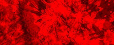Red Neon Tie Dye Design. Red Neon Allover Grunge. Plain Psyhedelic Textile. Ink Abstract Motif. Tiedye Explosion Banner. Dirty Artistic Glow. Red Transparent Illustration Fabric Traditional Greeting.