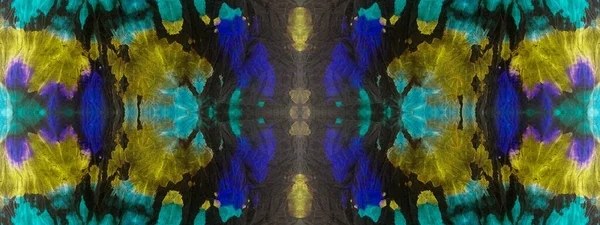 Ink Geometric Colorful Spot Geo Creative Abstract Shape Tie Dye — Zdjęcie stockowe