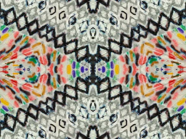 Art Watercolour Tie Dye Drop Liquid Geometric White Concept Wash — Stock Photo, Image