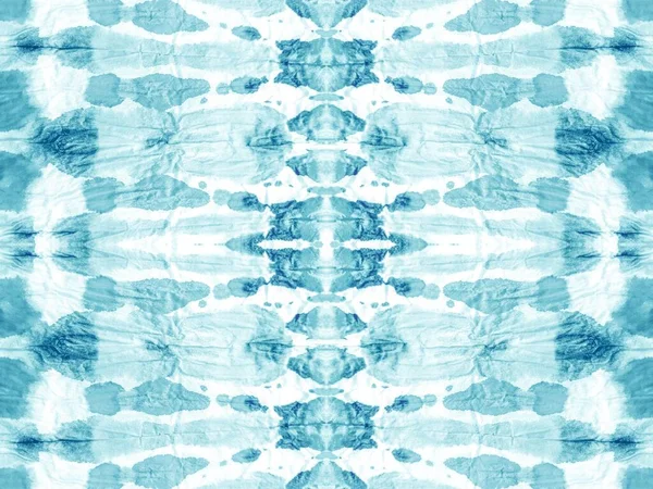Teal Tie Dye Grunge Mint Dot Pattern Texture Eau Aquarelle — Photo