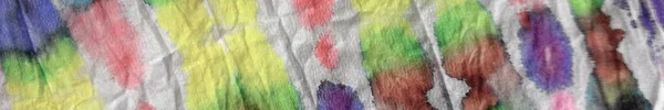 Акварель Красного Градиента Полосатый Окрашенный Акварель Многоцветная Шибори Dip Path — стоковое фото