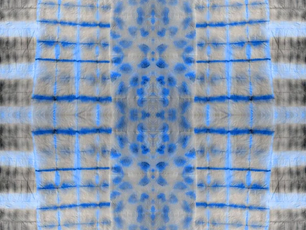 Blue Seamless Spot Flüssige Aquarell Flüssigkeit Spritzer Kunst Bunt Abstrakt — Stockfoto