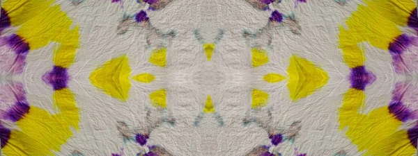 Tie Dye Wash Abstrakter Schlaganfall Geo Creative Seamless Fleck Farbpinsel — Stockfoto
