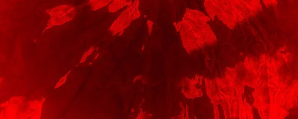 Red Neon Tie Dye Banner Red Dark Tie Dye Terror — Stock fotografie