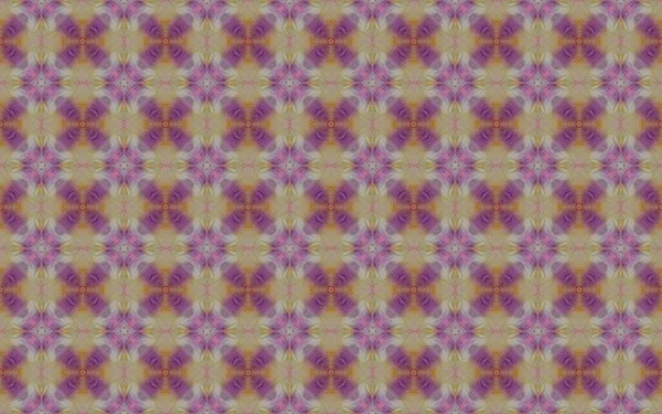 Παραδοσιακό Geometric Batik Tile Χρωματισμένο Αραβικό Μωσαϊκό Boho Ινδικό Σχέδιο — Φωτογραφία Αρχείου