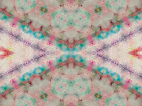 Wash Abstract Mark Jemná Akvarelová Tekutina Tie Dye Boho Seamless — Stock fotografie