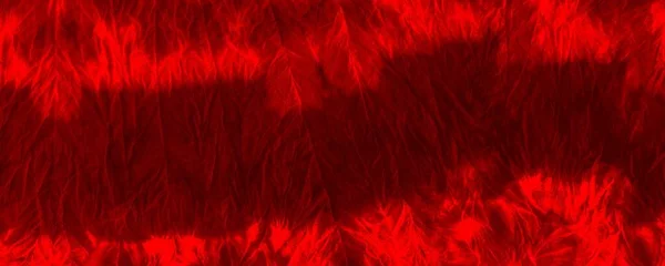 Red Neon Tie Dye Banner Red Warm Organic Layout Plain — Stock fotografie