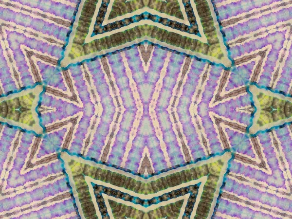Bright Bohemian Pastel Spatter Ink Geometric Tye Dye Blot Tie — Stockfoto