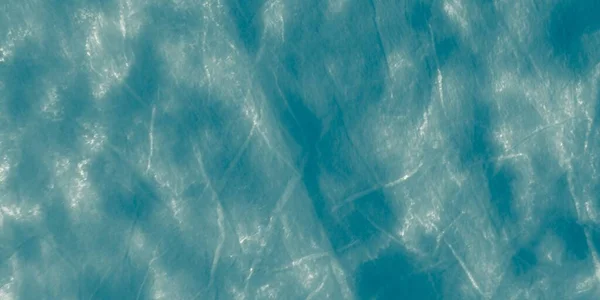 Blaue Wasserfarbe Leichte Tinte Wasserspritzer Grauer Ozean Aquarell Ocean Texture — Stockfoto