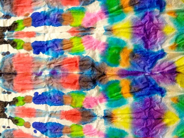 Πολύχρωμο Υδατογραφία Υφή Χρώμα Tye Dye Blot Αφηρημένη Διαρροή Μελανιού — Φωτογραφία Αρχείου