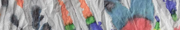 Восточная Акварель Tie Dye Gray Пастельно Серая Акварель Многоцветная Паттерн — стоковое фото