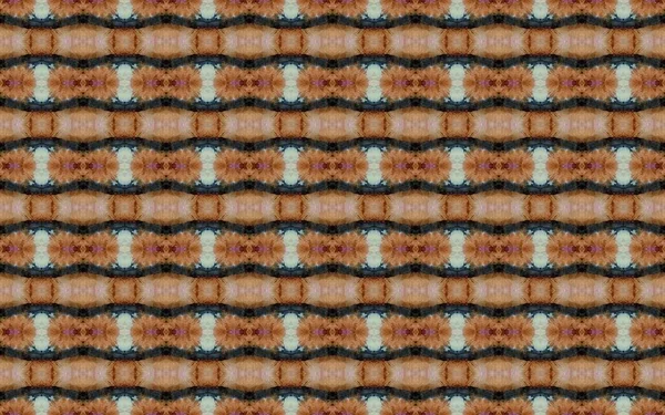 Pakistan Geometric Flower Floor Turkish Geometric Pattern Boho Vintage Rustic — Fotografia de Stock