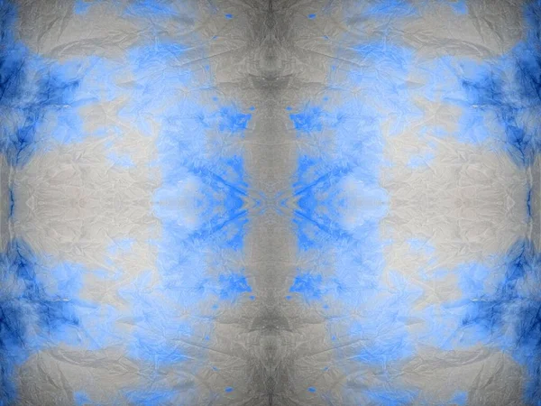 Ponto Abstrato Azul Gradiente Molhado Sem Costura Splat Cinza Stripe — Fotografia de Stock