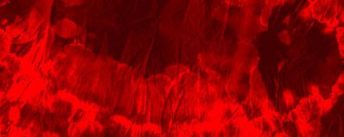 Red Neon Tie Dye Banner. Red Dyed Organic Layout. Grungy Watercolour Backdrop. Tiedye Explosion Design. Plain Spiritual Concept. Red Transparent Illustration Sunny Flourish Mark. Pop Abstract Shine.