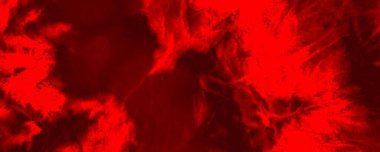 Red Dark Tie Dye Grunge. Red Dyed Painted Effect. Pop Gradient Ombre. Red Transparent Illustration Dirty Abstract Fire. Empty Spiritual Pattern. Colour Halloween Banner. Bloody Psychedelic Violence.