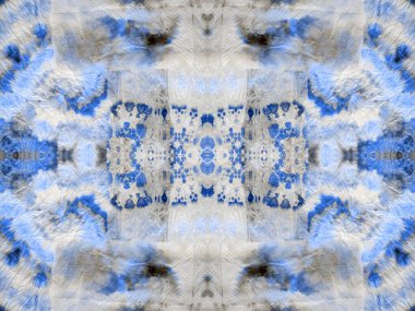 Mavi lekesiz leke. Mürekkep Renk Fırçası. Sanat Renkli Soyut Boya. İnce suluboya sıvı dokusu. Geo Suluboya Shibori Mark. Boyalı El Kusursuz Tasarım. Gri kravat boyası Grunge. Sanat Şablonunu Yıka.