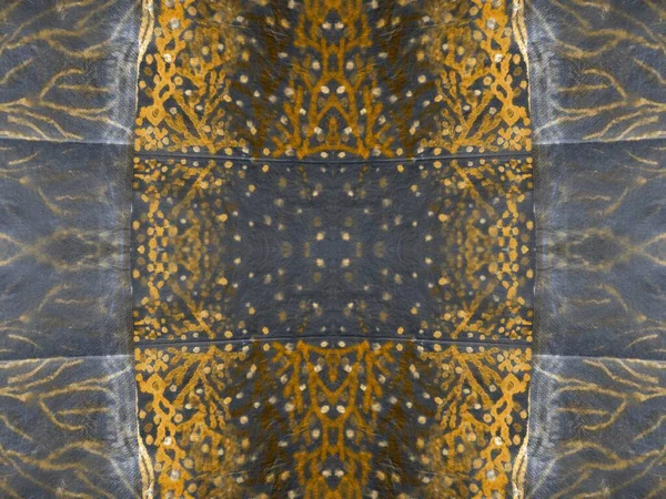 바다없는 스팟을 측정학적 스트립 색상의 추상적 이미지 Tie Dye Stroke — 스톡 사진