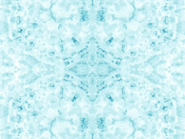 Koncepcja Koloru Aquarelle Tiedye Kropka Gradient Abstract Paint Tusz Aquamarine — Zdjęcie stockowe
