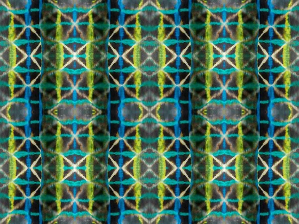 Punto Sin Costura Neón Art Geometric Tie Dye Drip Naturaleza —  Fotos de Stock