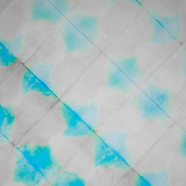 Tie Dye Azul Oriental Aquarela Shibori Dip Texture Multi Color — Fotografia de Stock