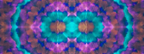 Wash Tie Dye Effekt Geo Geometric Bunter Tropfen Subtile Bohemian — Stockfoto