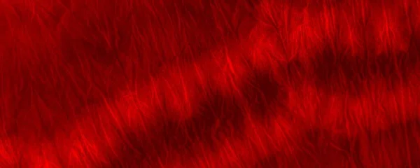Red Dark Tie Dye Design Red Acid Organic Layout Red — Stockfoto