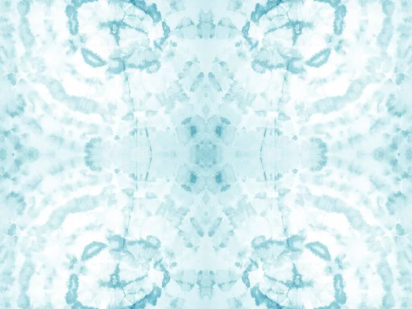 Espirro Cor Aquarelle Moderno Aqua Dot Texture Mint Tie Dye — Fotografia de Stock