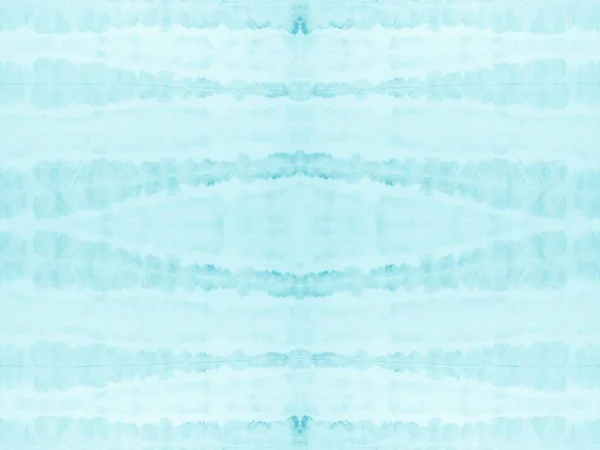 Μέντα Γραβάτα Dye Stroke Βούρτσα Χρώματος Τέχνης Βούρτσα Νερομπογιάς Μπλε — Φωτογραφία Αρχείου