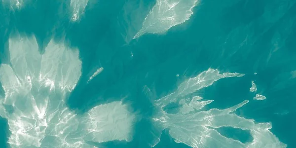 蓝色肮脏的艺术 蓝色新水彩画 灰墨水 Argent Bright Shine 水的模式 银海背景 海洋飞溅 摘要辛尼 — 图库照片