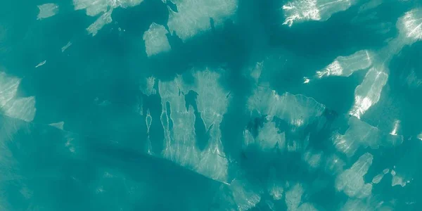 Блакитне Брудне Мистецтво Абстрактний Сяючий Блиск Природа Океану Ripple Ink — стокове фото