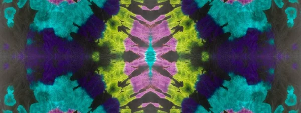 Ink Stripe Brush Wash Abstract Spot Ink Geometric Tye Dye — Stockfoto