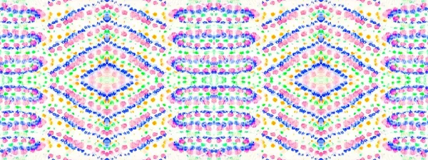 Dot Water Brush Lavare Cravatta Tintura Ictus Rainbow Line Abstract — Foto Stock