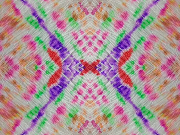 Subtle Aquarelle Pastel Spatter Art Colorful Seamless Spill Tie Dye — стоковое фото