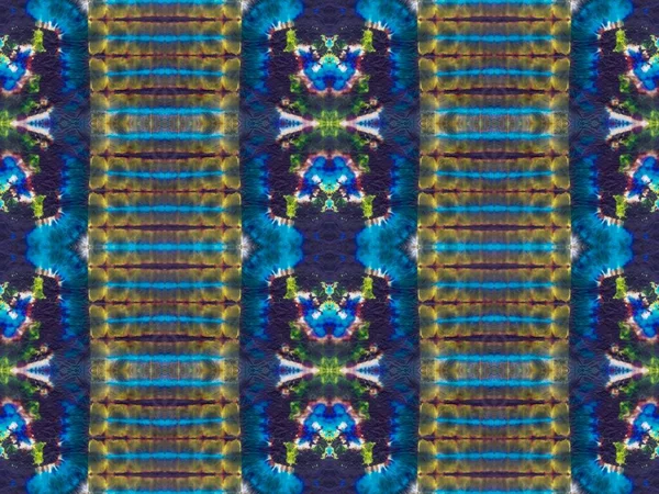 Barevná Záplata Neon Tie Dye Grunge Bright Aquarelle Fluid Model — Stock fotografie