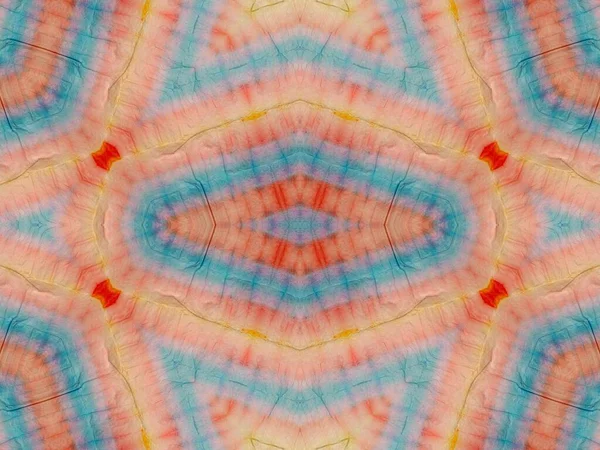 Ink Stripe Stain Art Geometric Rainbow Drop Liquid Geometric Color — Fotografia de Stock