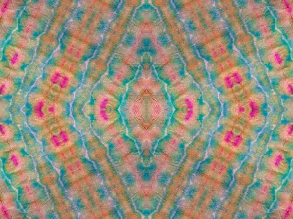 Etnische Geometrische Witte Patroon Tie Dye Grunge Abstracte Mark Inktkleur — Stockfoto