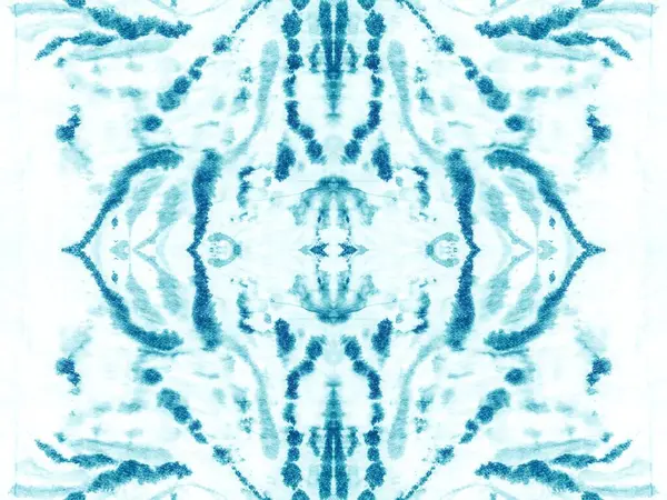 現代の幾何学的な水の溝 アート グラデーション アブストラクト スプール 鉄のシームレスなスポット ウェットブルーカラータイプの染料スポット 青インクのテクスチャ ドットストライプブラシ アクア — ストック写真