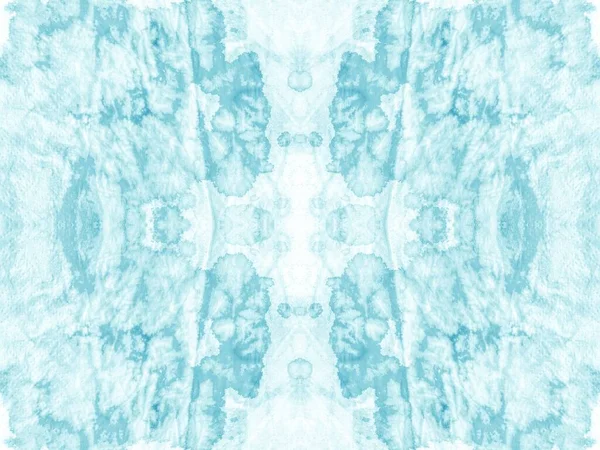 Inkt Aquamarijn Kleurrijke Drip Teal Art Texture Aqua Tie Dye — Stockfoto