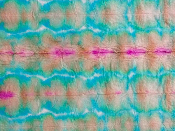 Tie Dye Line Abstraktes Aquarell Blue Stripe Line Aquarell Textur — Stockfoto