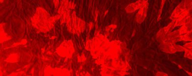 Red Neon Tie Dye Design. Red Dark Tie Dye Marker. Ink Gradient Slash. Red Bloodstain Illustration Fiery Artistic Flat. Tiedye Wallpaper Banner. Grungy Water Color Backdrop. Empty Aggressive Element.