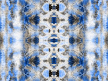 Kusursuz Spot 'u yıka. Mürekkep Rengi Yaması. Boyalı El Soyut Doğa. Gri kravat boyası. Tekrar et. Sanat suluboya kravat boyası lekesi. Coğrafi Renkli Soyut Sıçrama. Modern bohem su dokusu. Mavi Sanat dokusu.