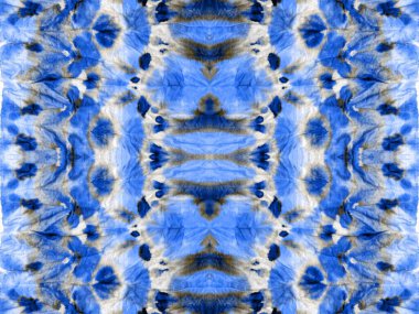 Blue Abstract Mark. Wet Watercolour Tye Dye Blot. Tiedye Aquarelle Stripe Concept. Stripe Hand Seamless Effect. Wash Tie Dye Repeat. Ink Gradient Seamless Print. Art Black Brush. Gray Ink Pattern.