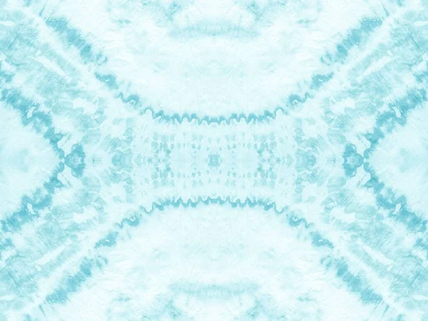 Art Aquamarine Szivárványcsepp Aqua Nyakkendőfesték Hatás Tiedye Akvarell Könnyű Textúra — Stock Fotó