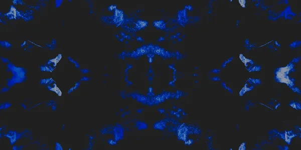 黒の自然背景 雪の幾何学的シェブロン デニムコールドエフェクトグランジ クールな抽象的なテクスチャ 煙自然芸術スタイル 素朴なブラシペイント ブルーオイルインク ホワイトブルー バナー — ストック写真